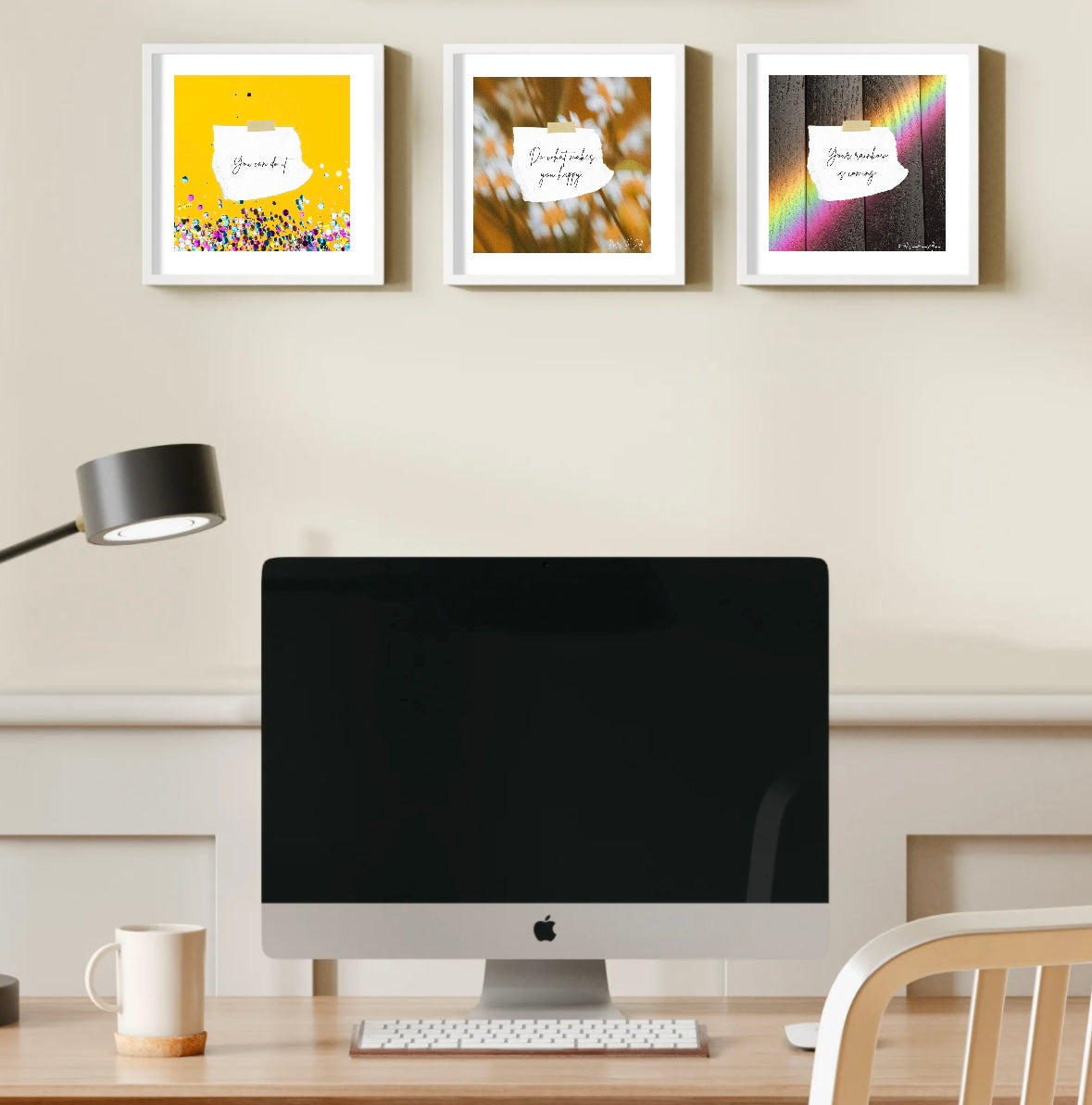 Your Rainbow Is Coming | Inspirational Wall Art & Home Decor