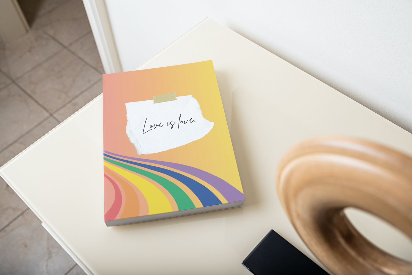 Love Is Love | Softcover Journal Notebook with Lined Pages, 6"x9"