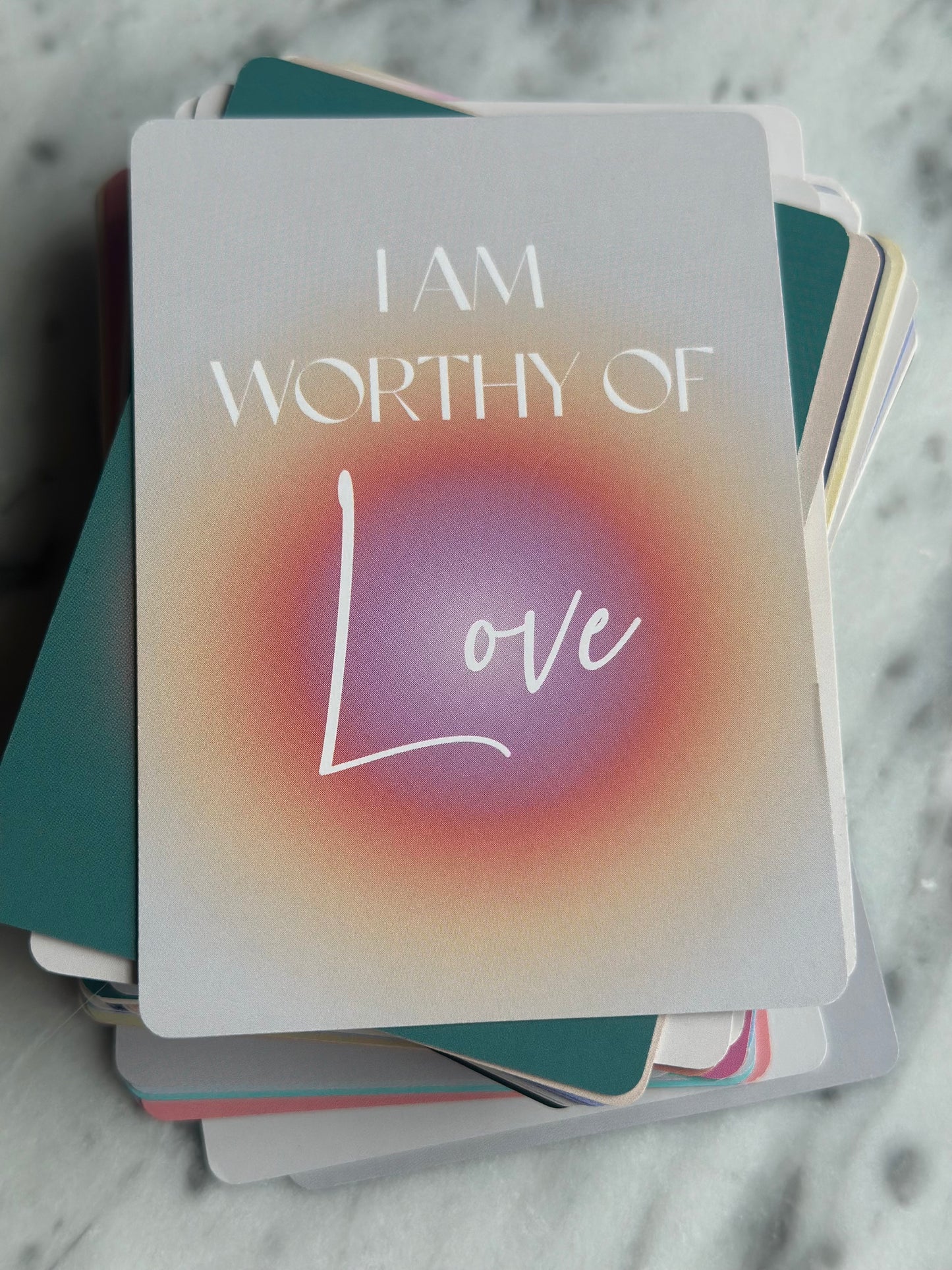 Notes to Self: Positive Affirmation Cards [20 Card Deck]