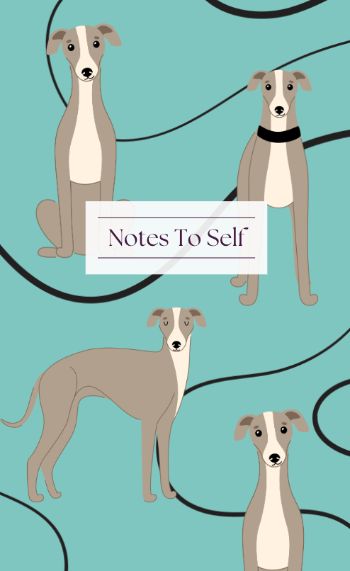 Notes To Self Lined Notebook (Paperback, Softcover)